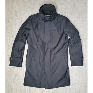 Appaman‎ Tailoring Winter Coat Boys Size 8 Dark Gray Lined Zipper Snap Jacket